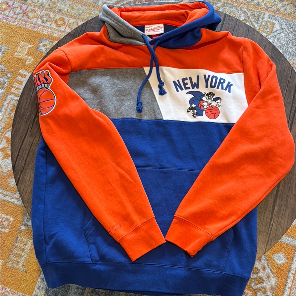 Mitchell & Ness Orange Blue Sweatshirt